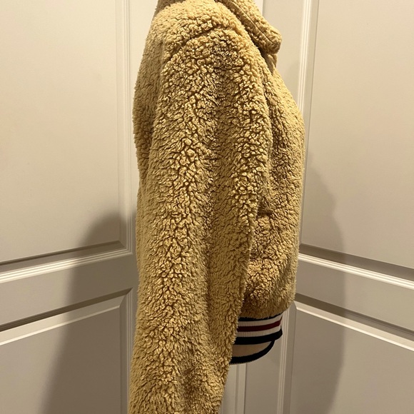 FOREVER 21 TEDDY BEAR VARSITY STYLE JACKET - Picture 3 of 8